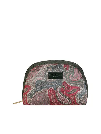 ETRO | Kosmetiktasche - Beauty Case (57 D. Braun / D. Rot) | 